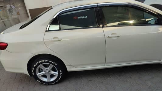 Toyota Corolla XLI 2014 white color