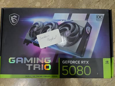 MSI Gaming Trio OC 5080 with complete box and accessories