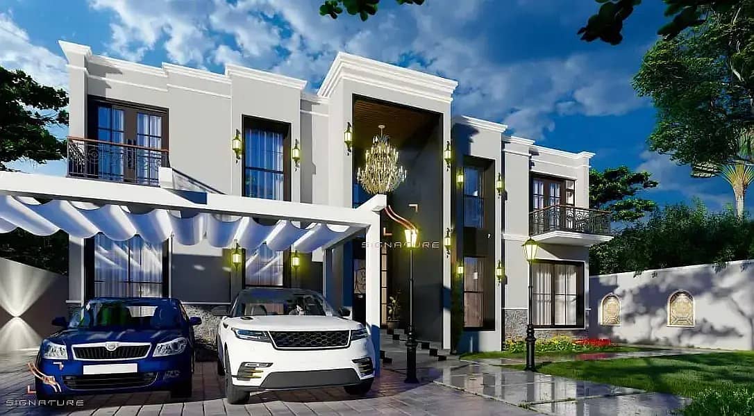 Interior Design | Architect Services | Map |AutoCAD|3D Front Elevatio 5