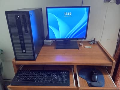 HP Core i5 Gaming PC | GTX 1050 2GB | 8GB RAM | SSD + Monitor