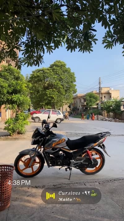 Cb 150 f full accessories
