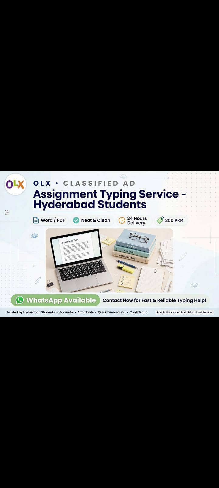 Assignment typing service for students 0