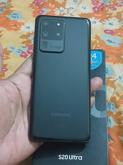 Samsung Mobile S20 Ultra 12 / 128 Official PTA Approve With Box