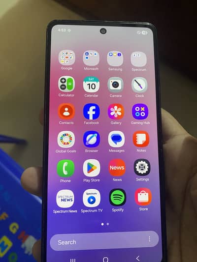 Samsung Mobile A53 5G 6+128 gb black non pta