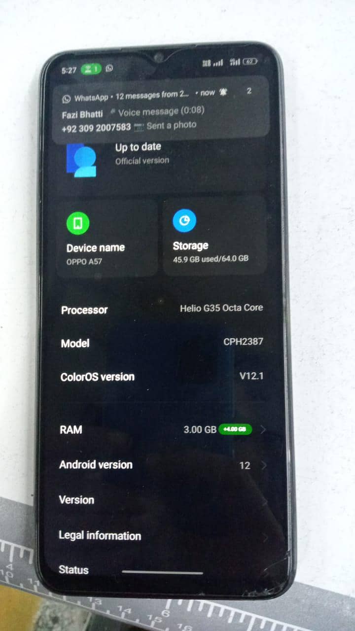 OPPO A57s 1