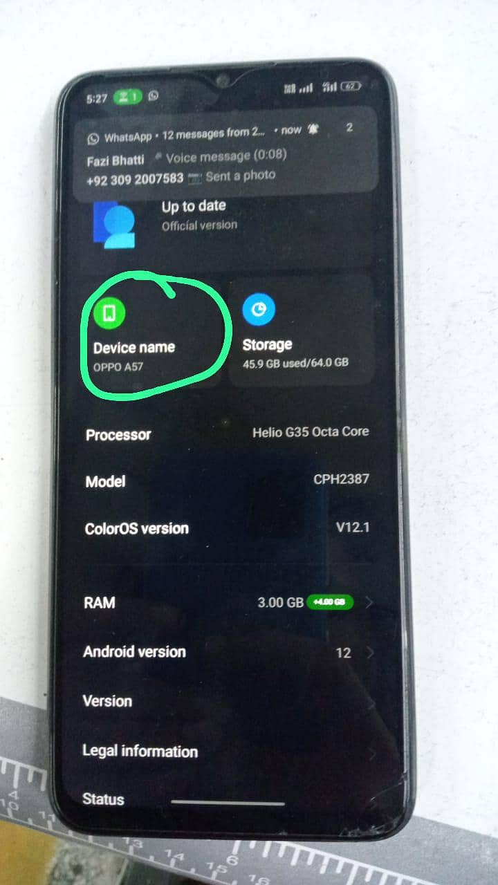 OPPO A57s 2