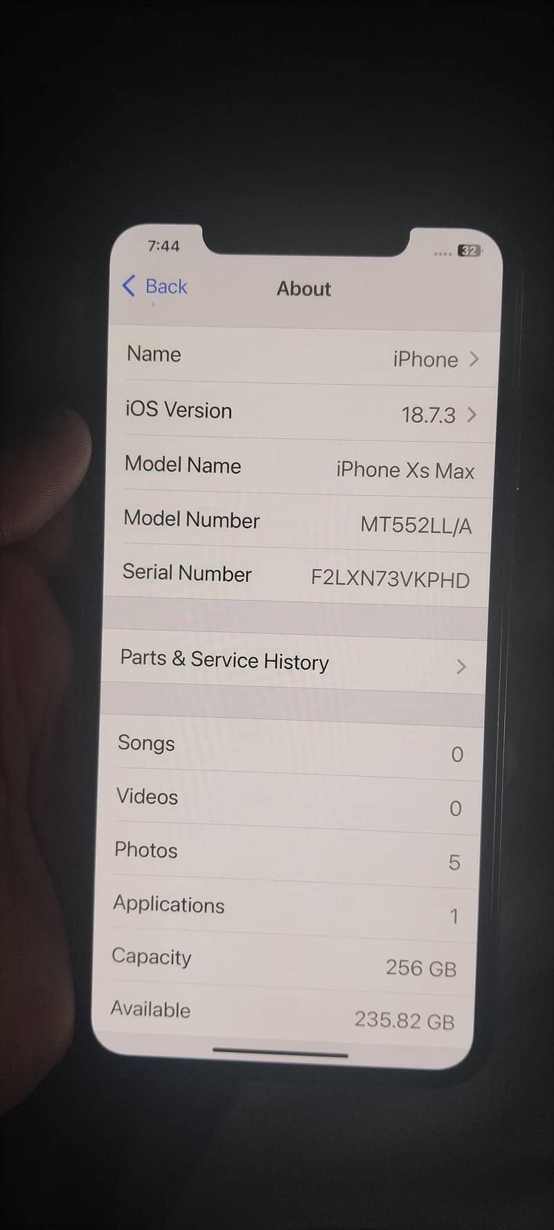 Apple iPhone XS Max 2