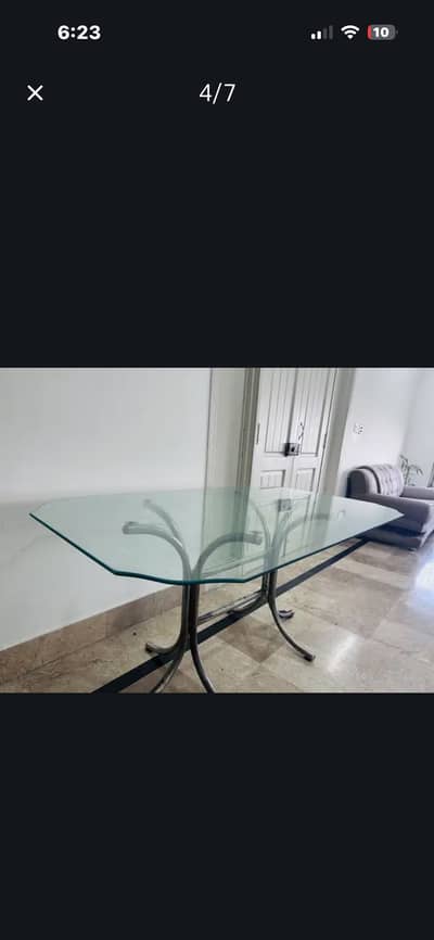 Dining table with chairs