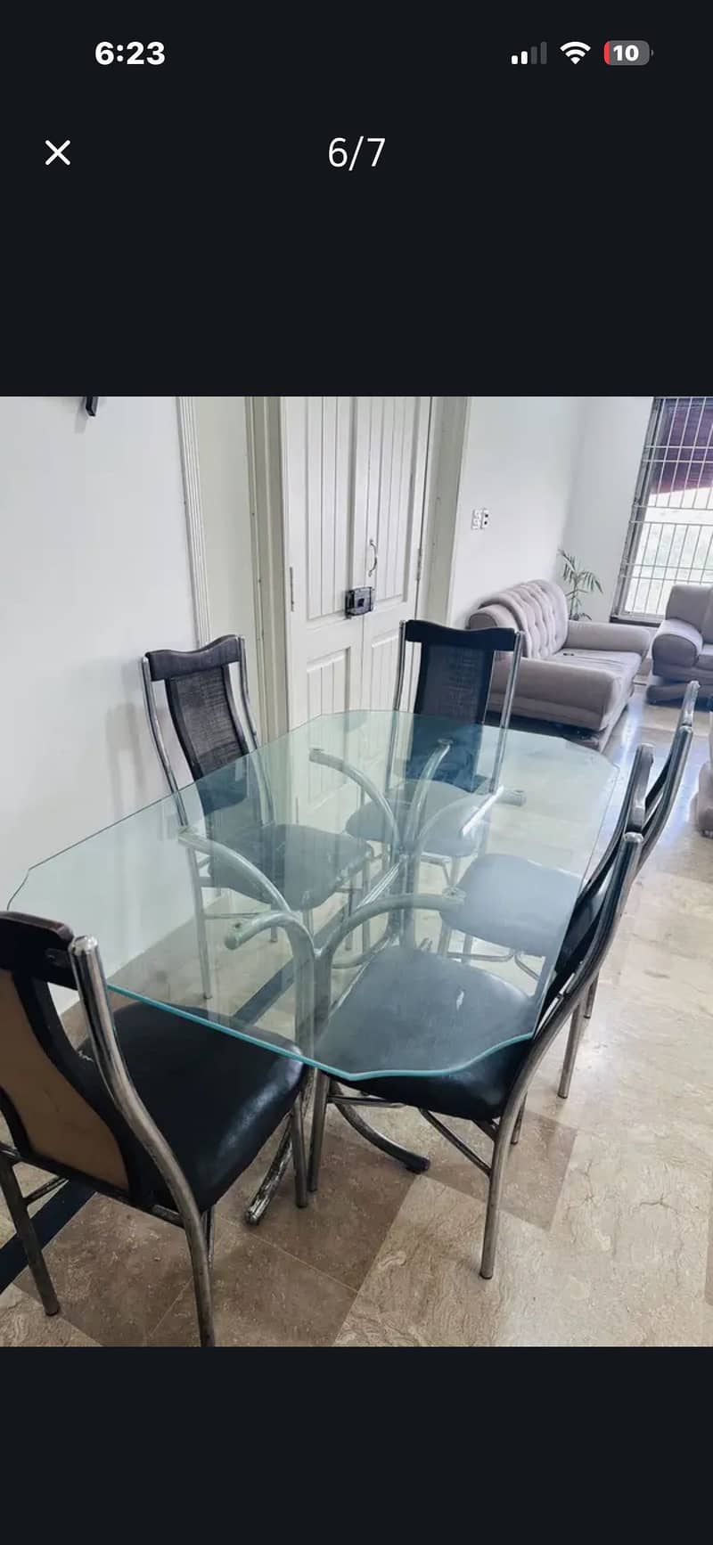 Dining table with chairs 4