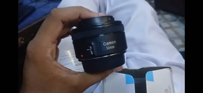 Canon 50mm 1.8 EF lens STM