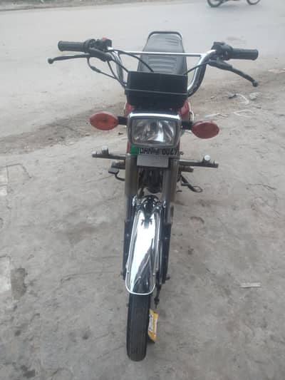 Honda 125 best condition Red color for sale 03466878504
