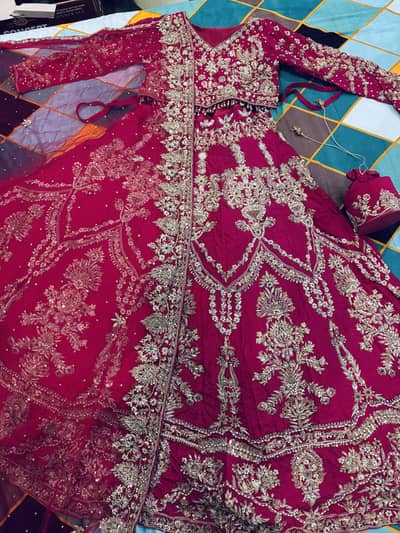 Barat designer replica lehnga