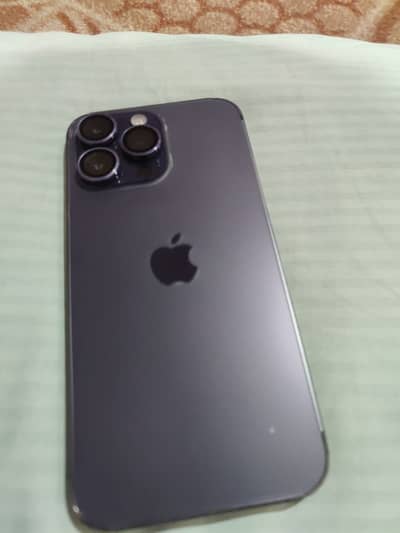 Apple iPhone 14 Pro Max with box original battery health 86 waterpack