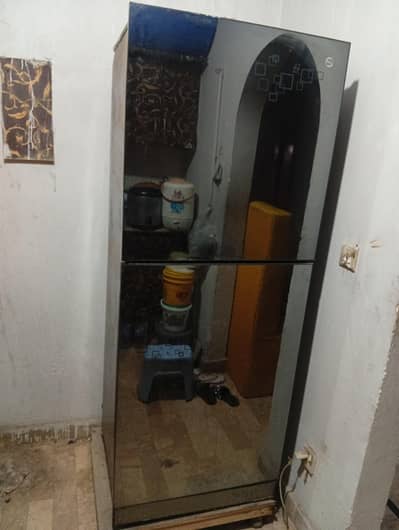 pel glass door fridge