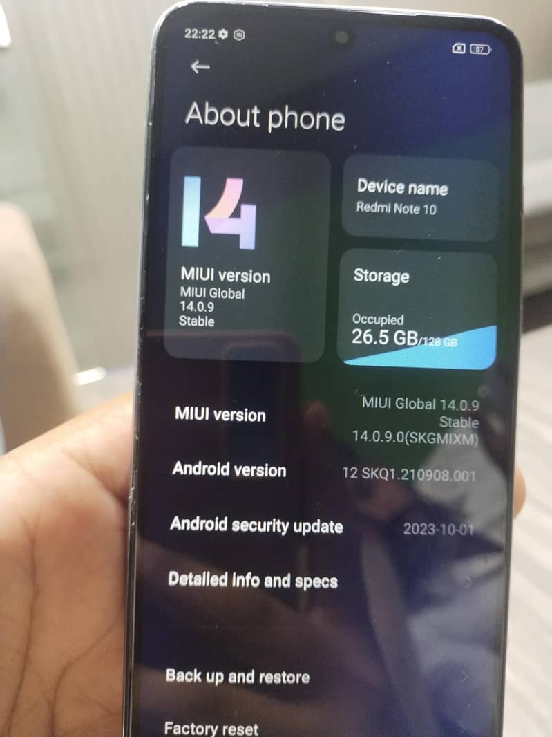 Xiaomi Redmi Note 10 0