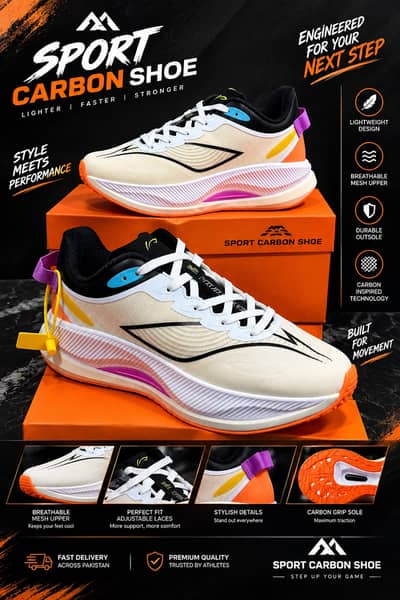 Li-Ning YueYing Pro Carbon Plate Running Shoes – Brand New | Joggers