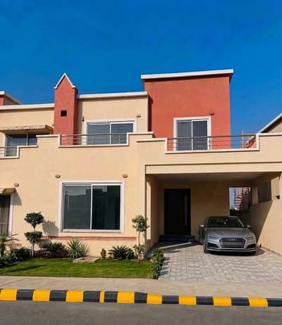 Brand New 08 Marla House For Sale. Gated Community With 24/7 Security Staff. Electricity , Water Supply And Severge System.