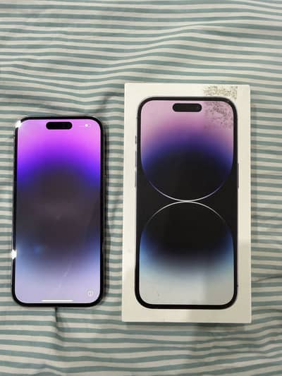 Apple iPhone 14 Pro PTA with box