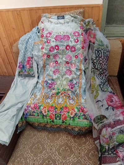 lawn 3 piece femme brand XL