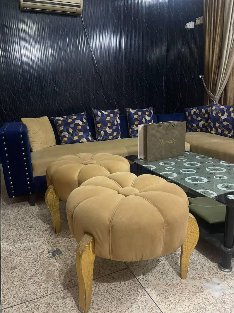 L shape sofa 1