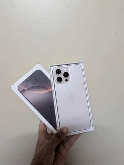 iPHONE 16 PRO MAX | PHYSICAL SIM | FACTORY UNLOCK