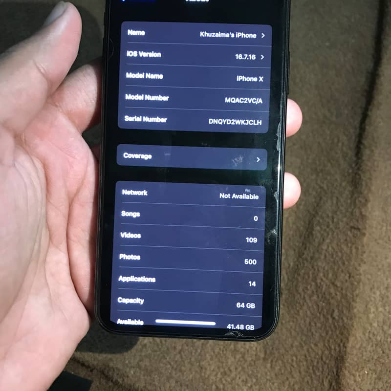 Apple iPhone X 7