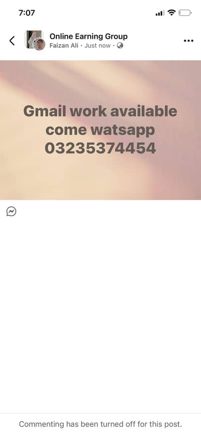 Gmail work good price