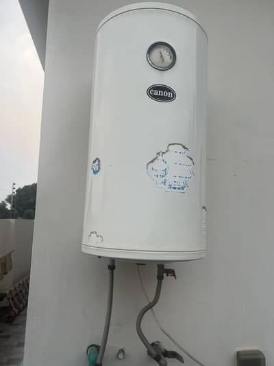 Electric geyser canon