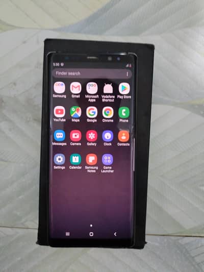 Samsung Mobile Note 8 read add kindly fixed price