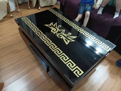wood center table
