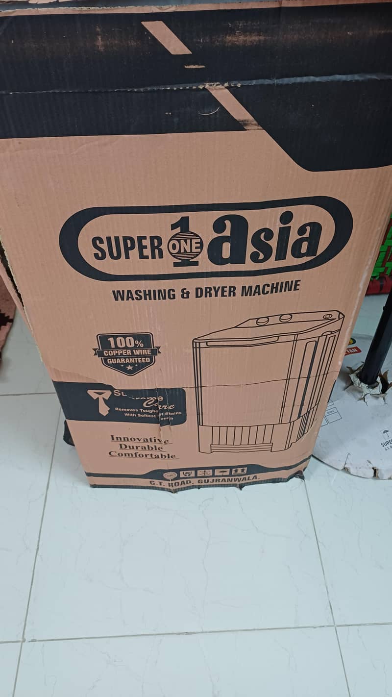 Washing machine 1