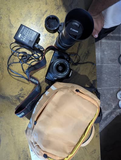Canon EOS 1200D DSLR Camera with Dual Lenses