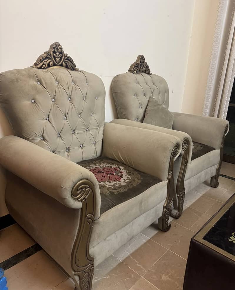 sofa set with table 0
