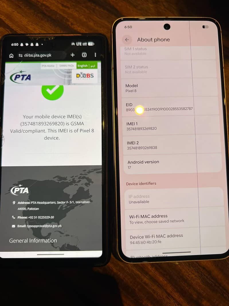 Google Pixel 8 7