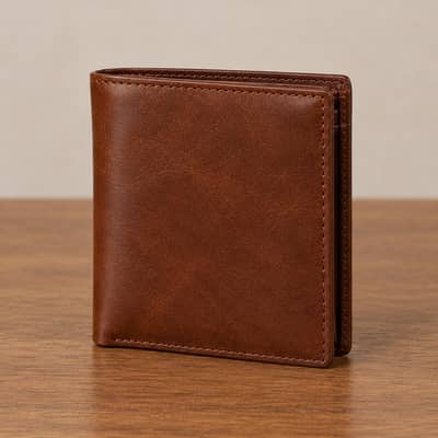 Original Handmade Brown Leather Wallet for Men | Premium Quality