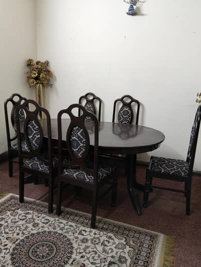 Dining table 6 person