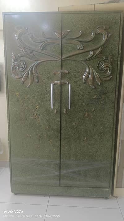 two door spacious cupboards