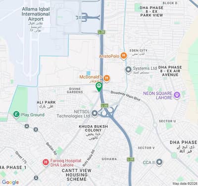 HS Prime Tower - Studio Apartment 380 Sq. Ft - 3 Years Installment Plan - Facing Ring Road & DHA Phase 8 - Pre-Launch Price 26,000/SQ. FT