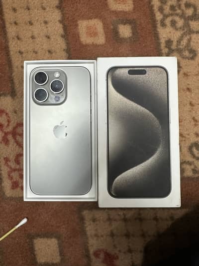 iPhone 15 Pro 256GB Non PTA Factory Unlocked (physical +esim)