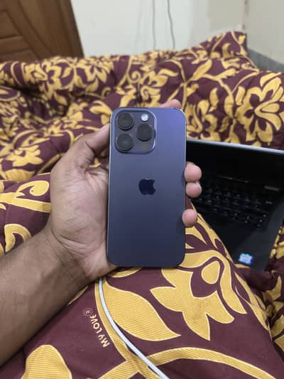 iPhone 14 Pro 256GB Deep Purple | Non-PTA | 80% Battery