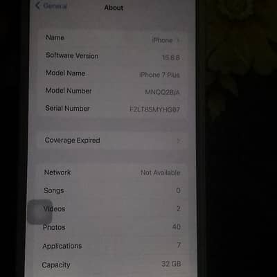 Apple iPhone 7 plus Exchange available