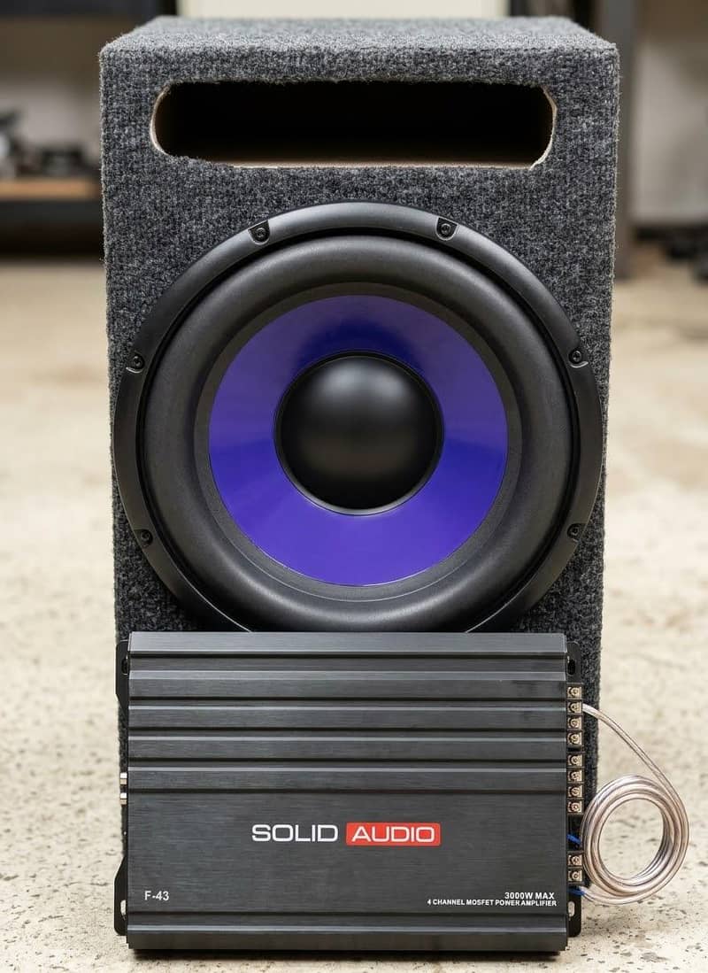 Pioneer woofer solid Audio amplifier 0