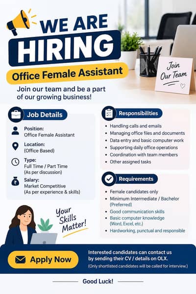 Office Female Assistant