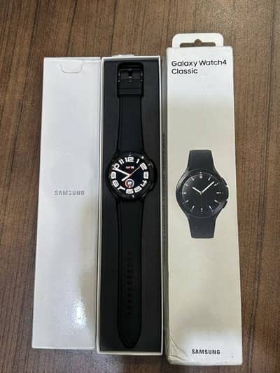 Samsung galaxy watch 4 classic LTE just box open