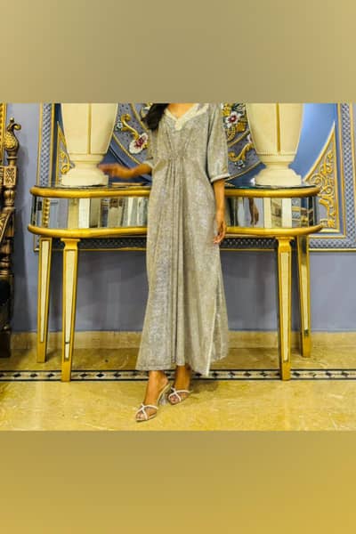 stitched moonlight kaftan