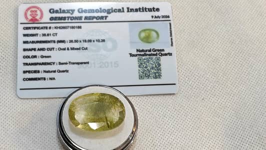 certified natural gemstones