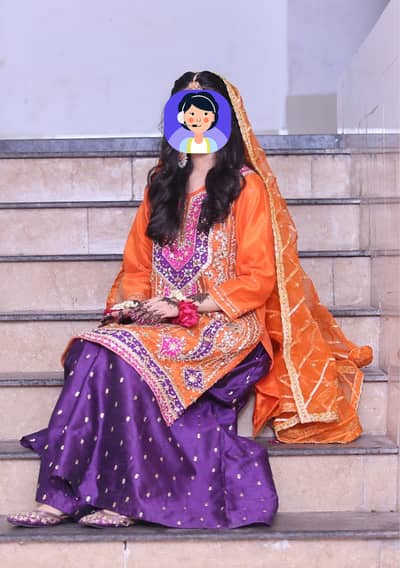 Mehandi Dress