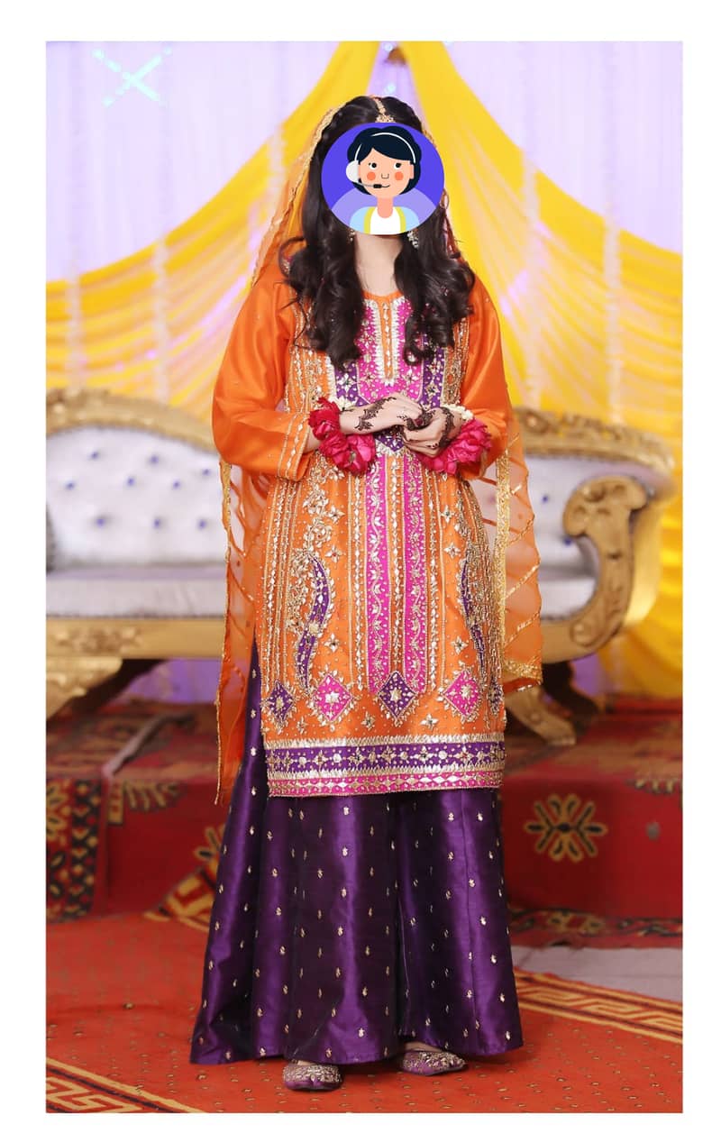 Mehandi Dress 1
