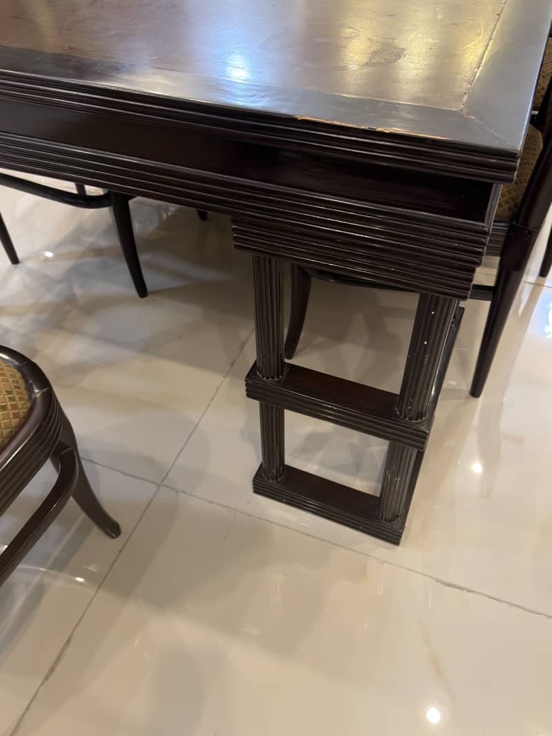 8 chairs dining table 1