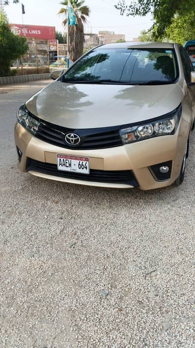 Toyota Corolla GLI 2015 AT